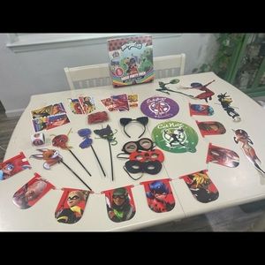 Miraculous ladybug decorations